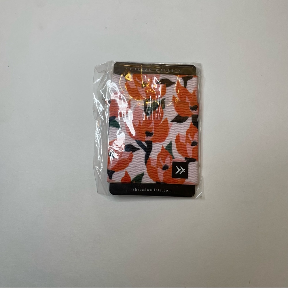Floral Thread Wallet